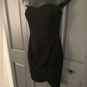 Super Cute LBD Strapless Black Dress Size Medium
